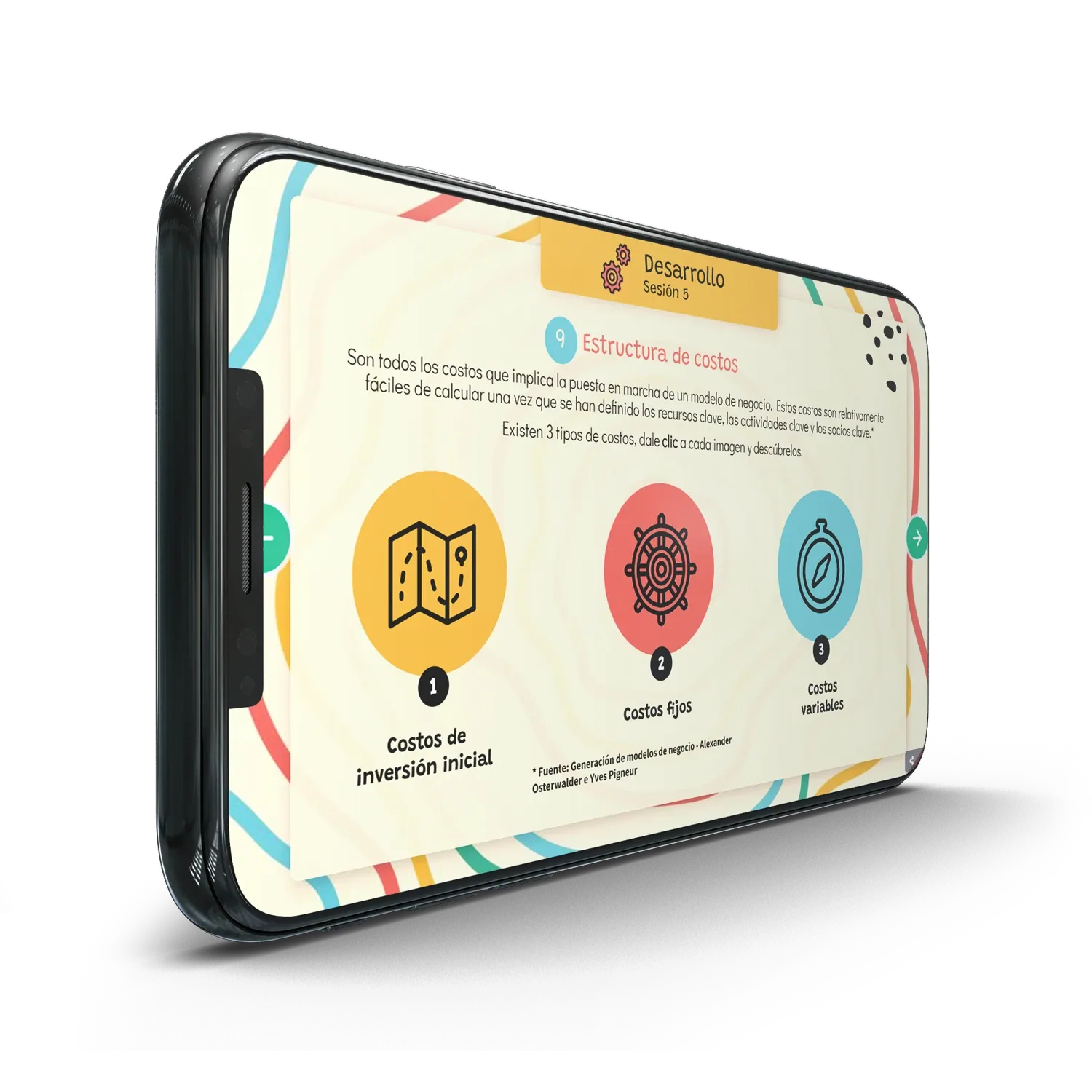 App móvil: lección