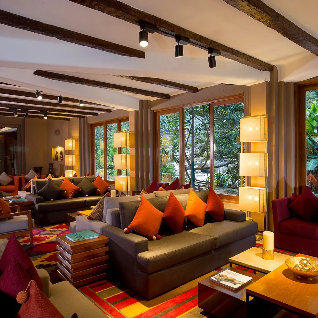 Sala de estar del hotel